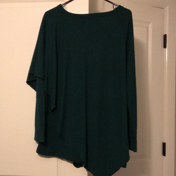 Soft Surroundings Madeline Tunic in Jewel Green - Picture 6 of 9